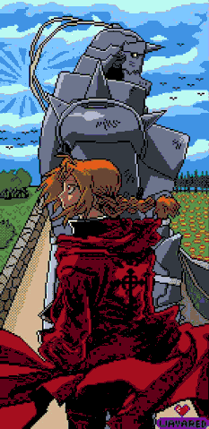 Desenho de referência da Full Metal