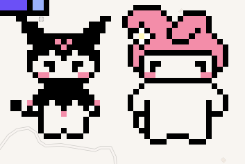 Mini art: Kuromi