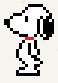 Mini art: Snoopy